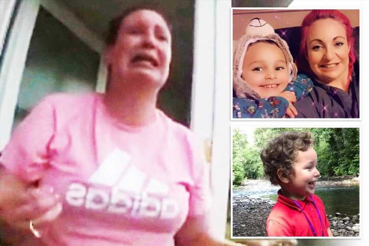 Moment Logan's killer mum sobs 'it's my fault' as she pretends she has no idea what happened to son, 5, after murder | The Sun