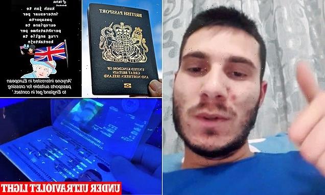 EXPOSED: The gang peddling forged UK passports online for £3,500
