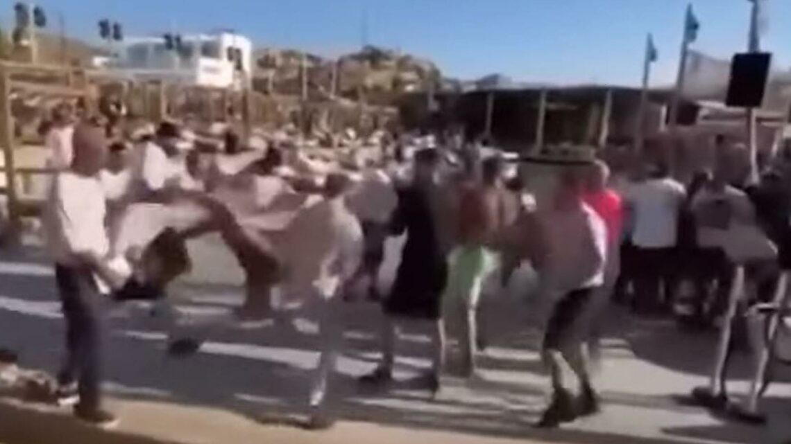 Mass brawl erupts in Mykonos beach bar after ‘professional boxer takes on drunk revellers’ | The Sun