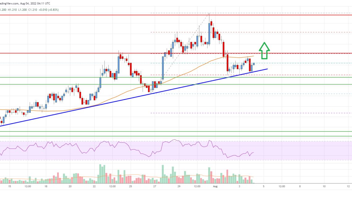 EOS Price Analysis: Fresh Increase Possible Above $1.25
