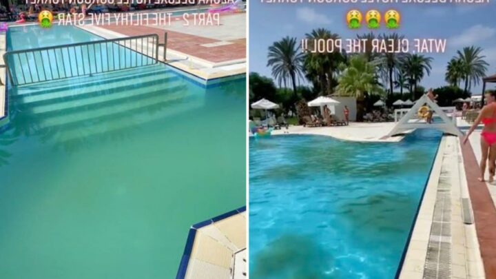 I went on holiday to a 5-star resort in Turkey and it was disgusting – the swimming pool was rank and had pools of dirt | The Sun