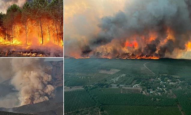 South of France is ravaged by &apos;extremely violent&apos; wildfires