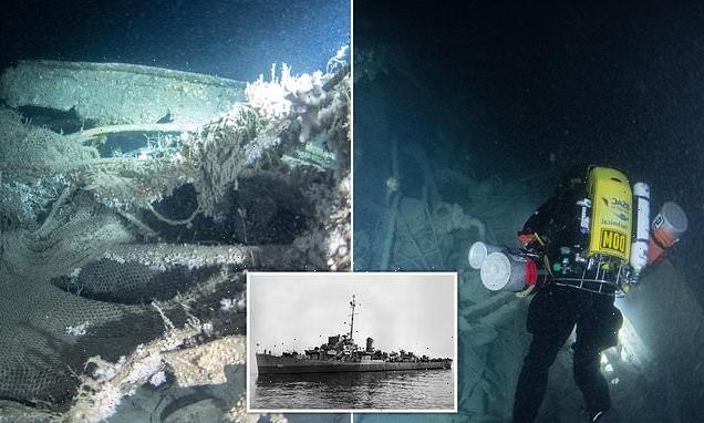 WWI wreck of USS Jacob Jones found 40 miles off Isles of Scilly