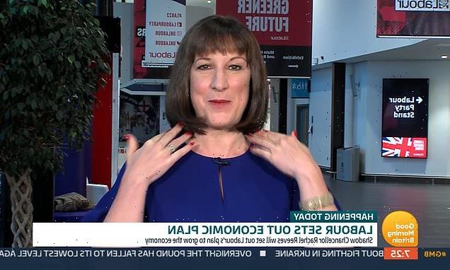 Awkward moment ITV&apos;s Susanna Reid quizzes shadow chancellor about hair