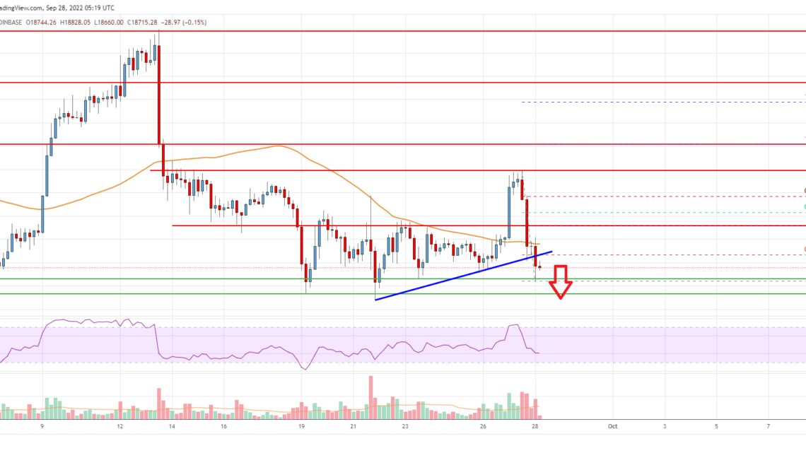 Bitcoin Price Analysis: BTC Dips Again, Why Bears Remain In Control
