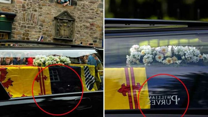 Mystery as royal undertaker William Purves removes window advert from Queen’s hearse during six-hour trip from Balmoral | The Sun Mystery as royal undertaker William Purves removes window advert from Queen’s hearse during six-hour trip from Balmoral | The Sun