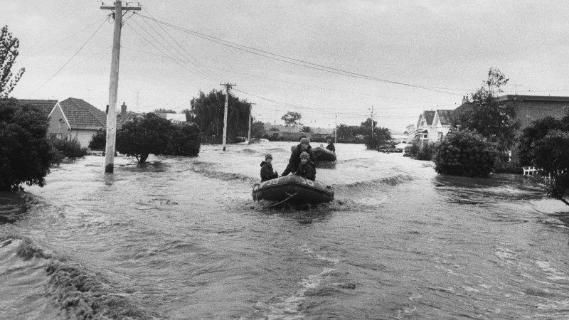 From the Archives, 1974: Record rains flood Melbourne, swamp state
