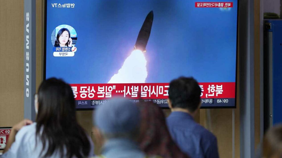 North Korea fires nuclear-capable missile OVER Japan for first time in 5yrs sending panicked residents fleeing for cover | The Sun