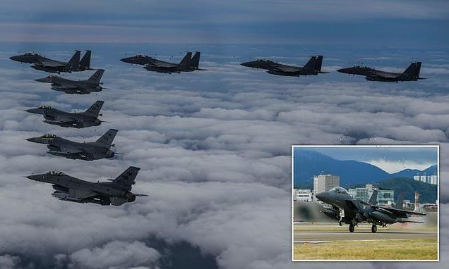 South Korea scrambles 30 fighter jets after Kim Jong-un sends 12
