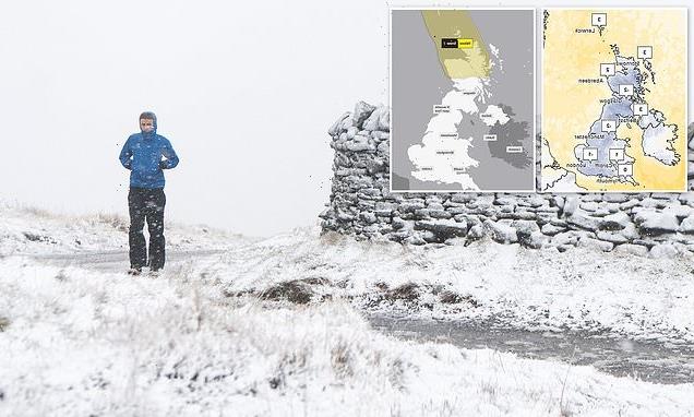 Met Office issues severe cold weather warning