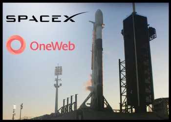 SpaceX Launches 40 OneWeb Satellites