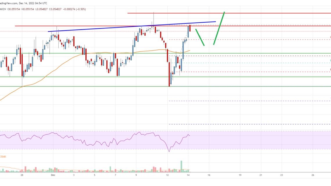 Tron (TRX) Price Analysis: Eyes Key Increase Above $0.056