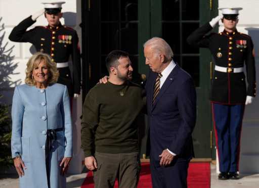 Volodymyr Zelensky Arrives At White House For Historic Meeting With Joe Biden; Ukraine Leader Will Address Joint Session Of Congress