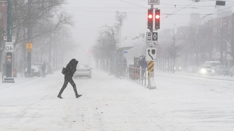 ‘Bomb cyclone’ in North America wreaks havoc causing power outages and travel chaos
