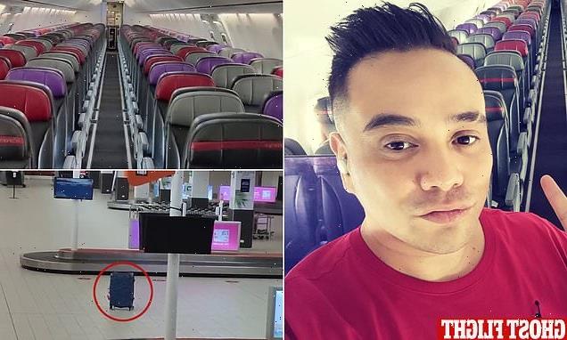 Bloke shocked to discover he was on board a &apos;ghost flight&apos; from Sydney