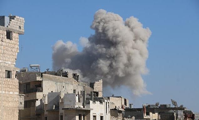 Assad BOMBS earthquake-hit rebel-held area of Syria