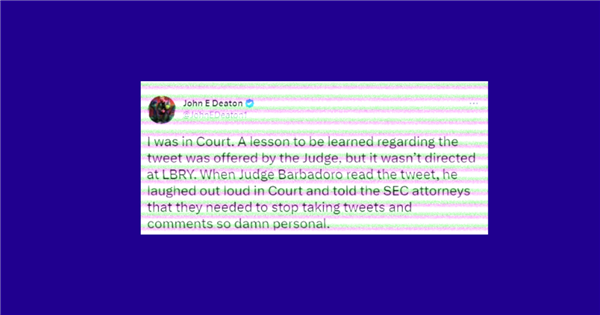 LBRY Stands By Controversial Tweet In Court, Slams SEC As Unfair – Coinpedia Fintech News