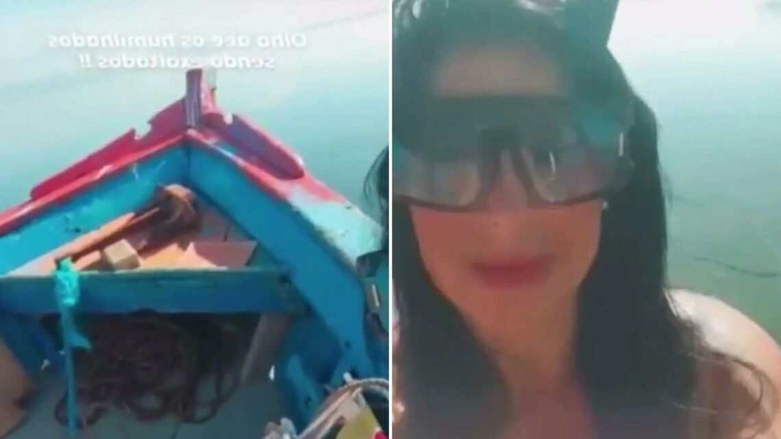 Woman’s tragic last selfie vid moments before she drowned in fishing boat tragedy as six killed in heavy storm | The Sun