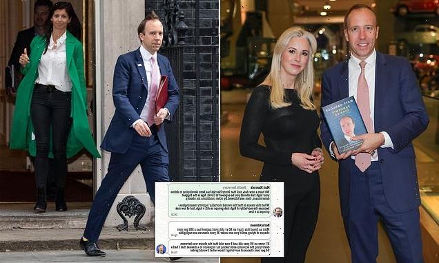 Matt Hancock could sue over leaked messages, say friends Matt Hancock could sue over leaked messages, say friends