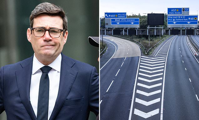 Mayor of Greater Manchester Andy Burnham hit with £2k speeding bill