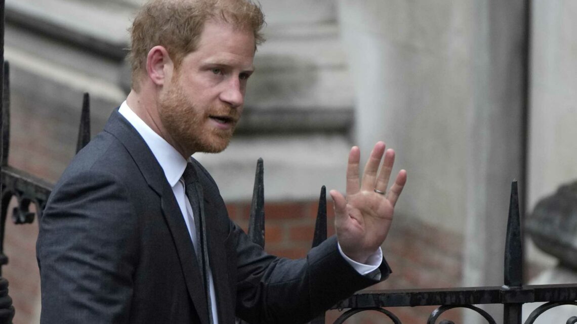 Prince Harry arrives for second day in court after jetting into London for privacy hearing | The Sun