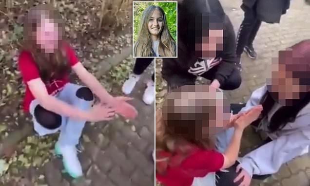 Video showing girls bullying classmate shocks through Germany