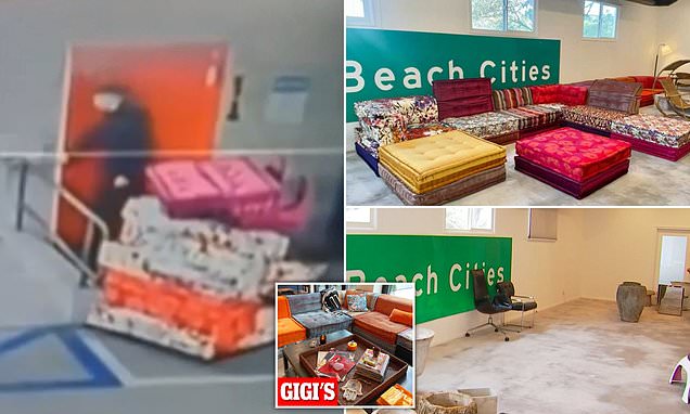 $60K couch stolen from LA furniture store in the middle of the night