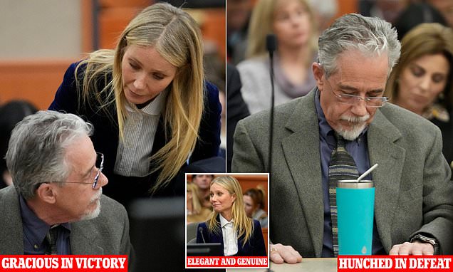 Body language expert on how Gwyneth Paltrow celebrated court victory