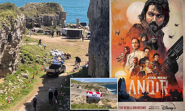 Forced out! Disney+ Star Wars spin-off shoot at Dorset quarry axed