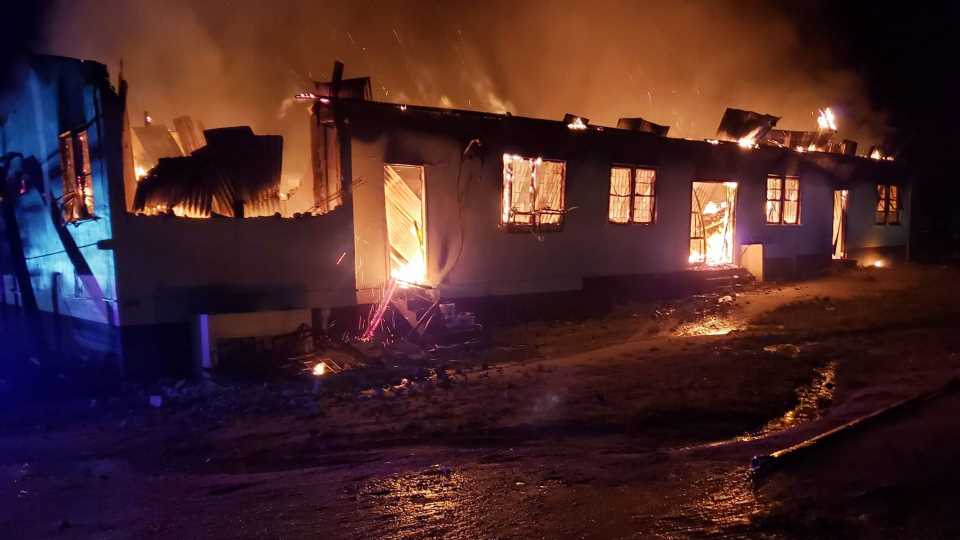 At least 20 children killed in school dorm fire as horror blaze rips through building while kids slept in Guyana | The Sun