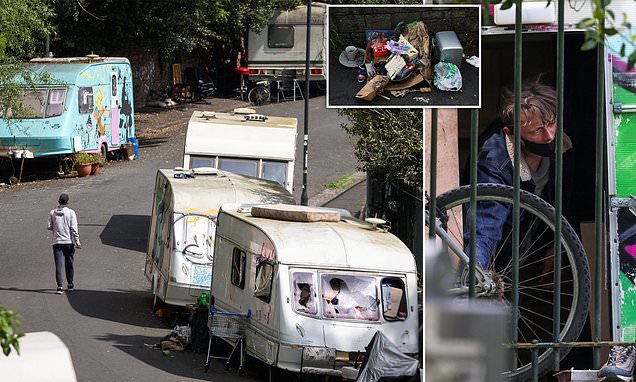 Bristol van dwellers moved on after injunction forces their hands