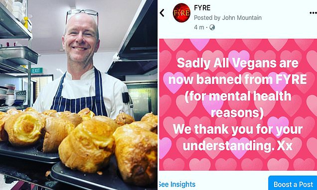Celeb chef bans all vegans from his restaurant