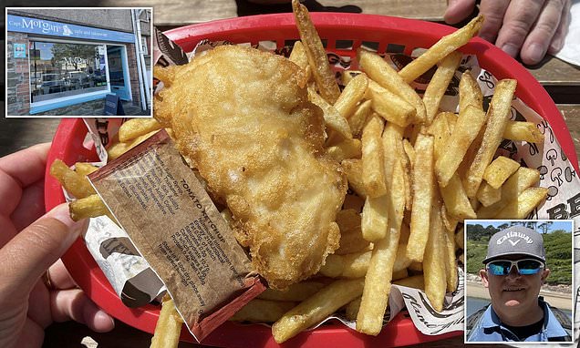 How much would YOU pay for this portion of fish and chips?