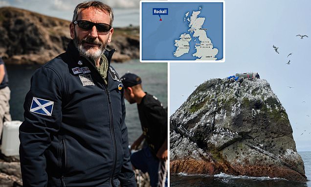 Military veteran who was trying to live on Rockall for 60 days rescued