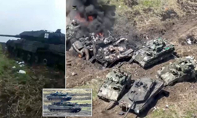 Russia boasts it has captured German Leopard tanks in Ukraine