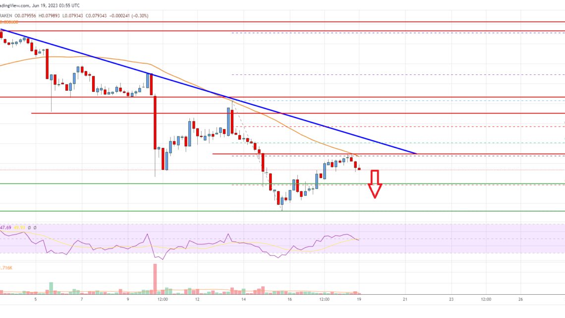 Stellar Lumen (XLM) Price Needs To Clear This To Start Recovery