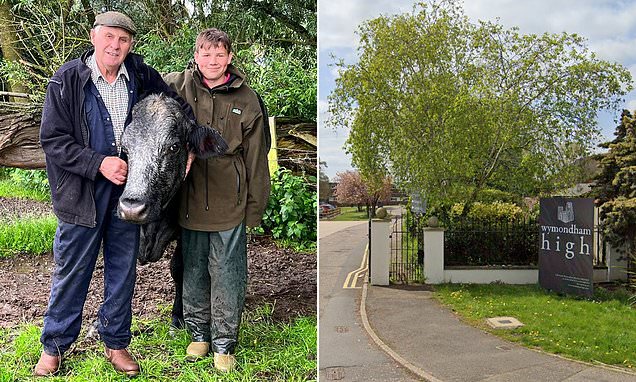 Farmer&apos;s son accuses school of &apos;preaching veganism&apos;