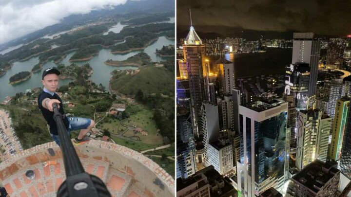 Remi Lucidi’s haunting final post on top of skyscraper before Instagram daredevil plunged 700ft to his death | The Sun