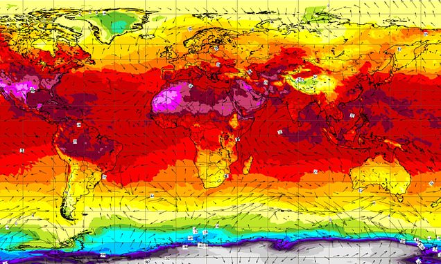 World is entering &apos;uncharted territory&apos; amid scorching temperatures