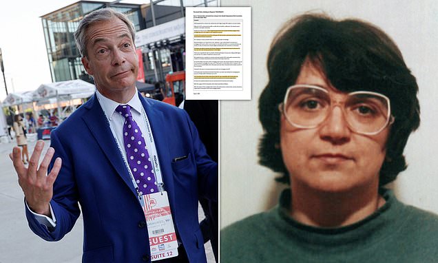 Farage blasts &apos;woke&apos; bank which allowed Rose West to keep account