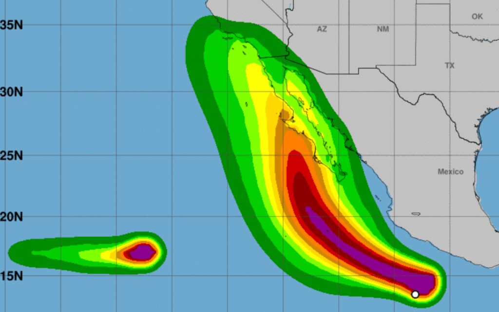 Hurricane Hilary Forecast To Hit L.A. Sunday With Tropical Storm Force Wind, Rain & Big Waves