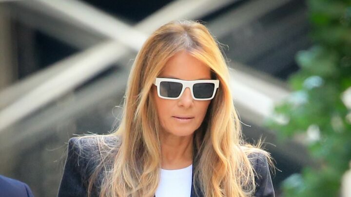 Melania Trump is focusing on Barron and not Trump&apos;s mug shot