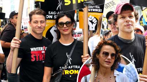 National Union Solidarity Day In NYC Draws Big Names Amid Big Crowd: Jesse Eisenberg, Carla Gugino, F. Murray Abraham & More