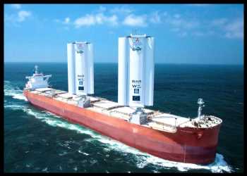 Wind-powered Cargo Ship Sets Sail On Pioneering Voyage