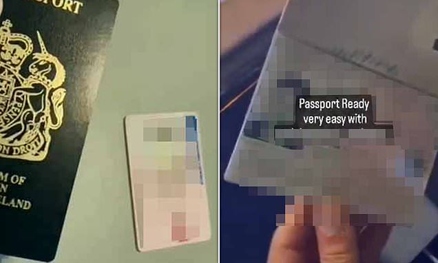 Instagram adverts used to sell fake British passports