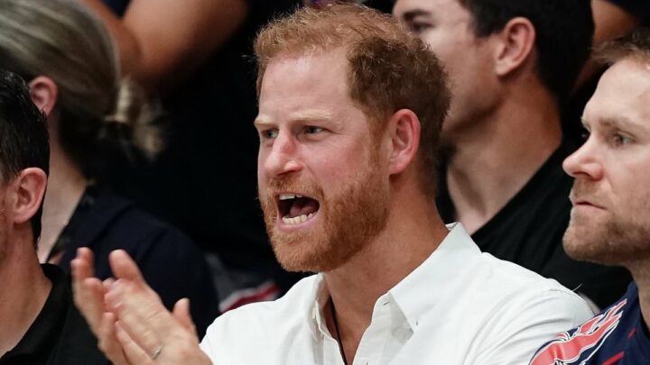 Prince Harry cheers on Team UK at Invictus wheelchair rugby final