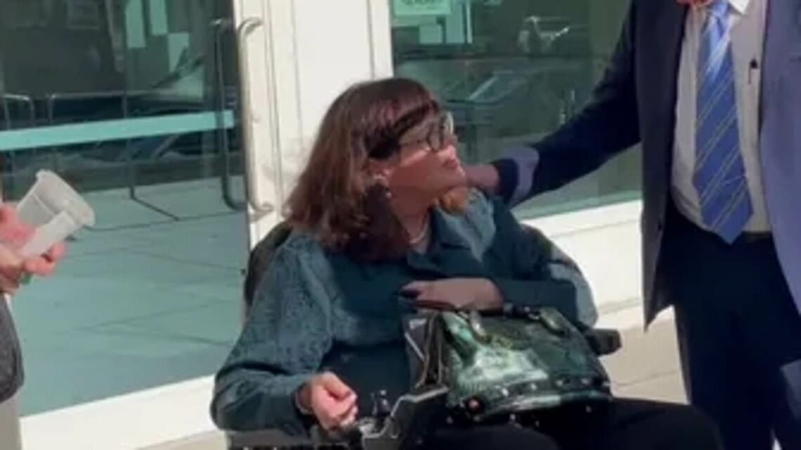 Samantha Markle arrives in Florida court for Meghan defamation trial