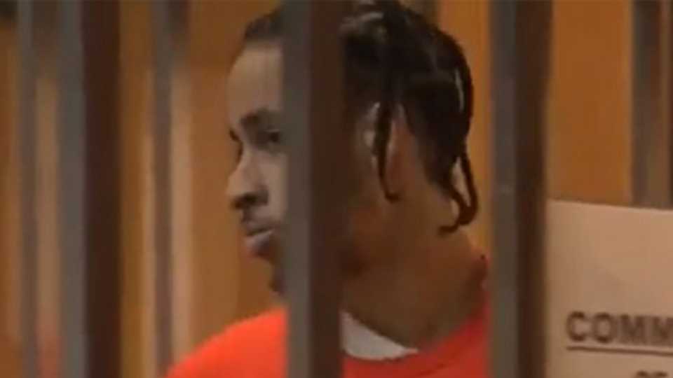 Ex-NBA star Chance Comanche looks emotionless in court after 'confessing to choking Marayna Rodgers to death with cord' | The Sun