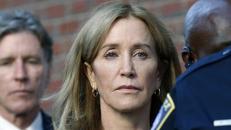 I had to break the law for my daughter’s future, says Felicity Huffman