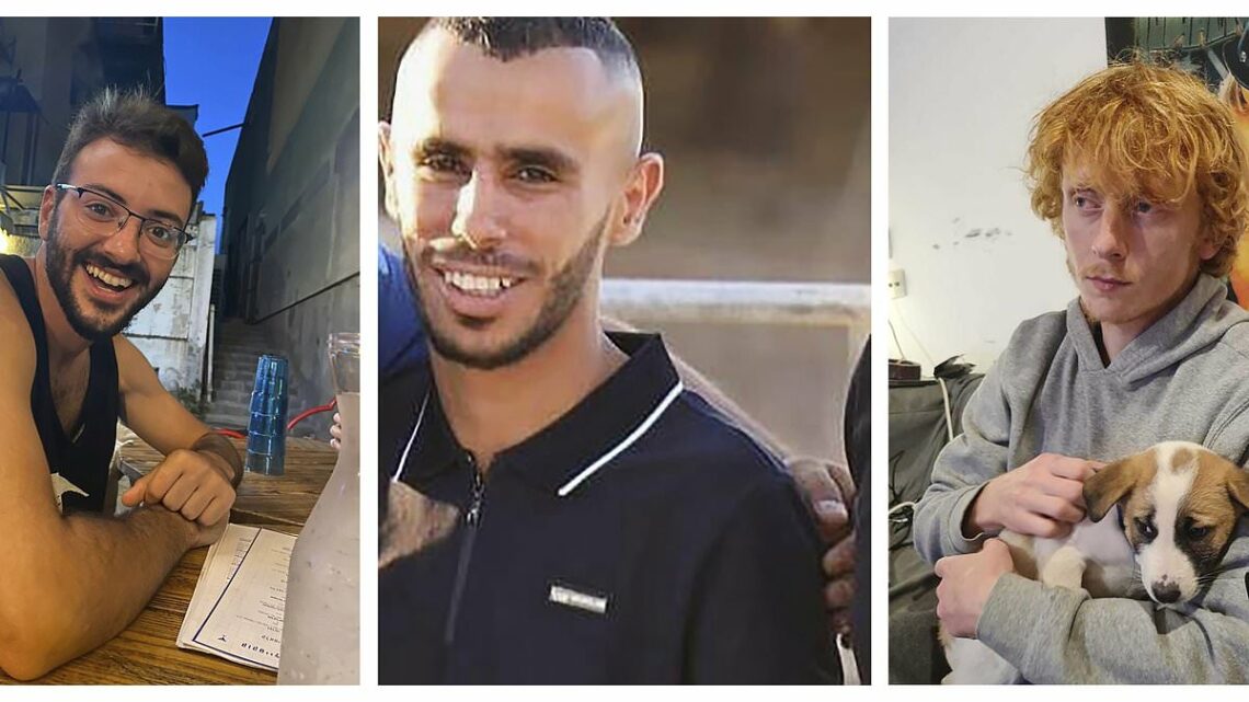 Israeli hostages shot dead by IDF troops were holding up WHITE FLAG